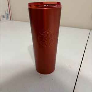Starbucks Burnt Orange Tumbler